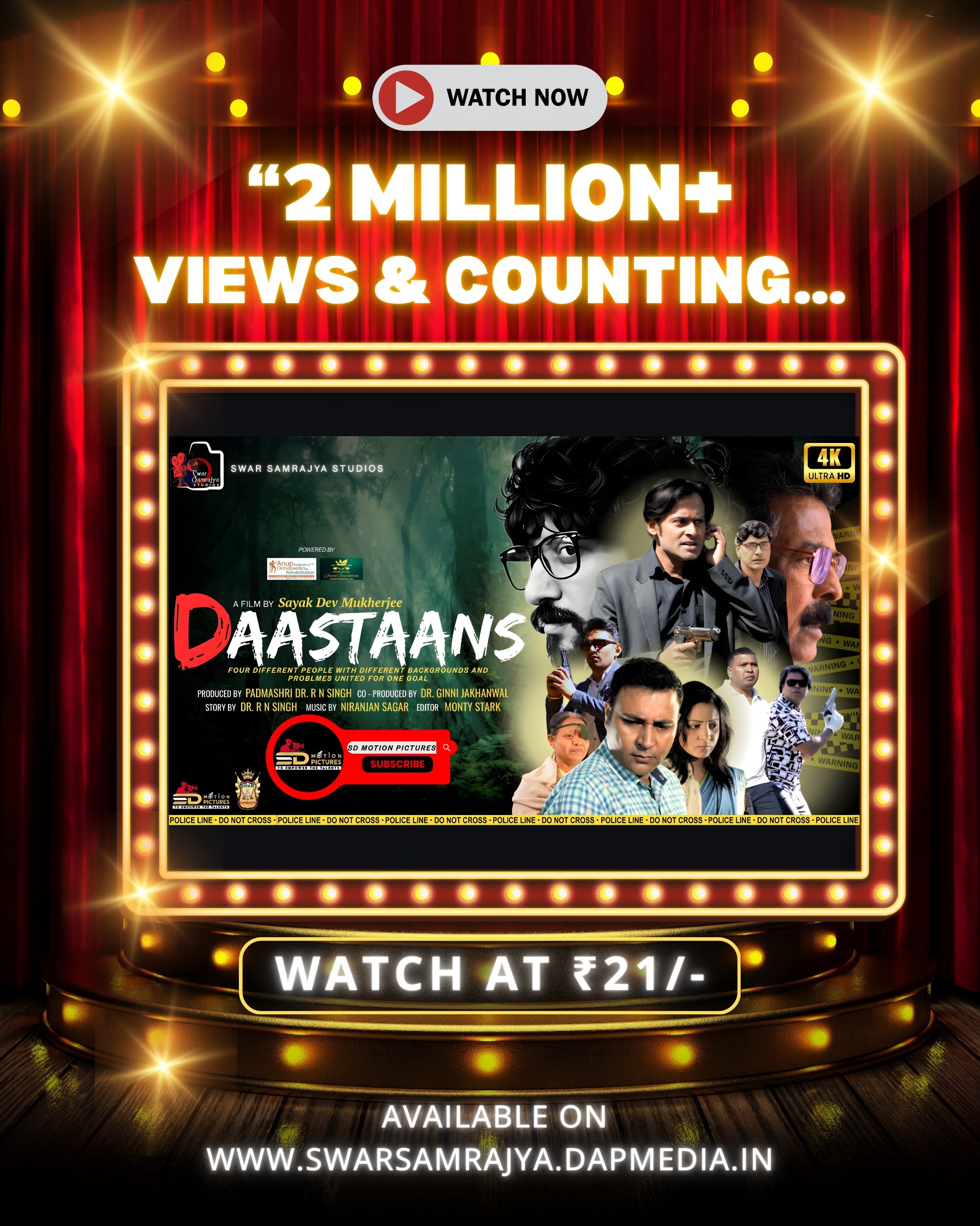 2 Million+ Views Campaign Poster